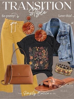 Wide Leg Mustard Yellow Drawstring Pants